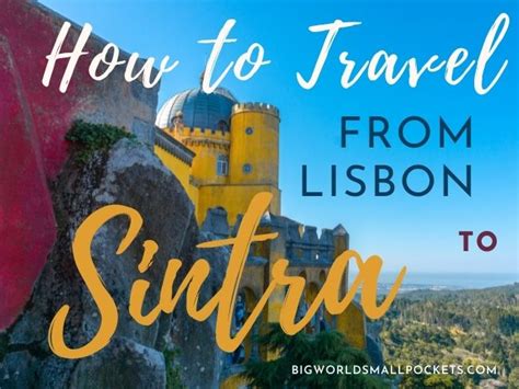 getting to sintra from lisbon